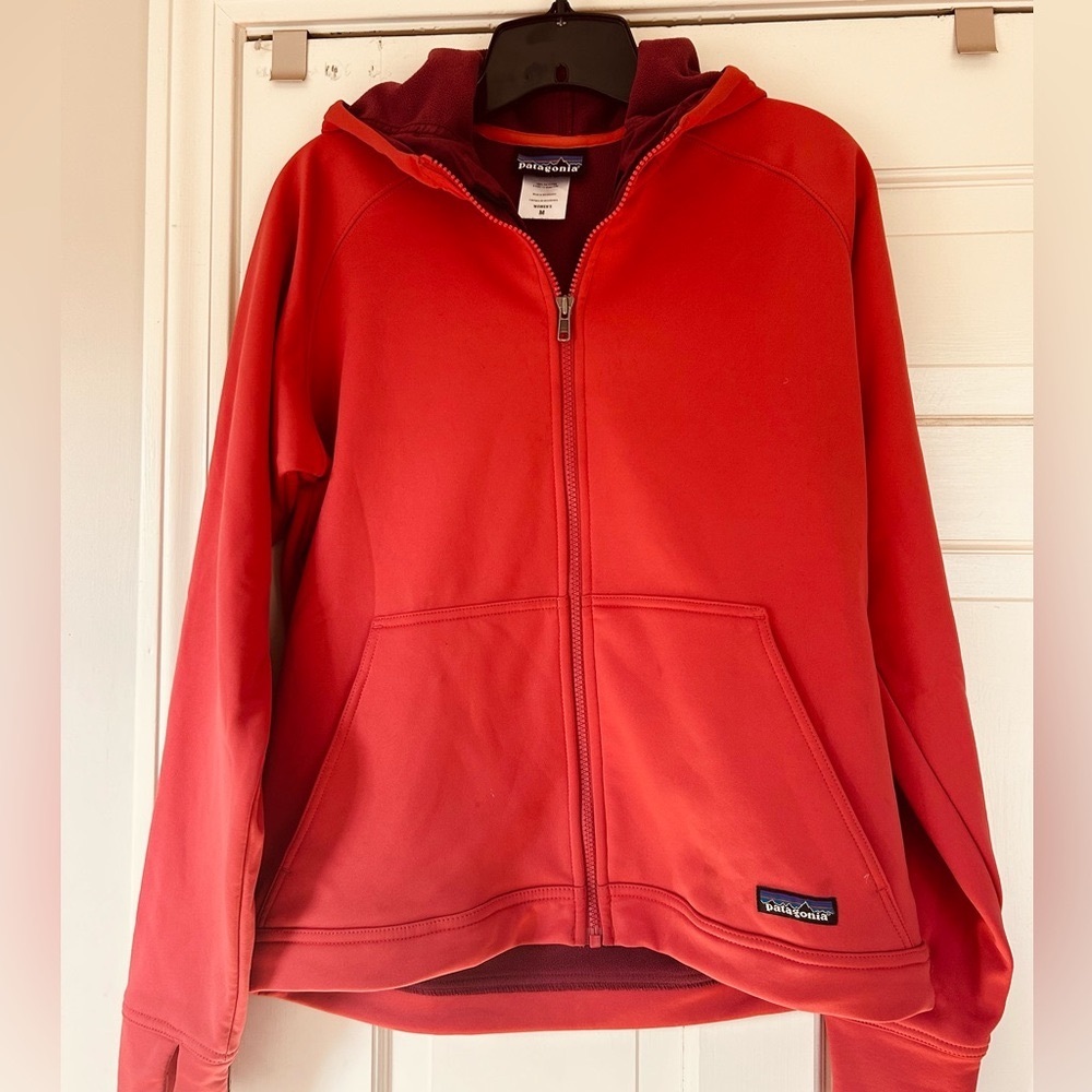 Patagonia full zip hooded jacket